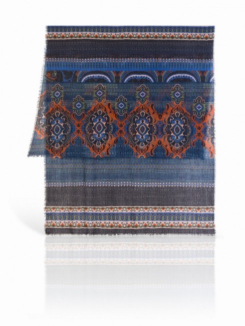 Палантин Унисекс W70.TW4-JAN178743/NAVY